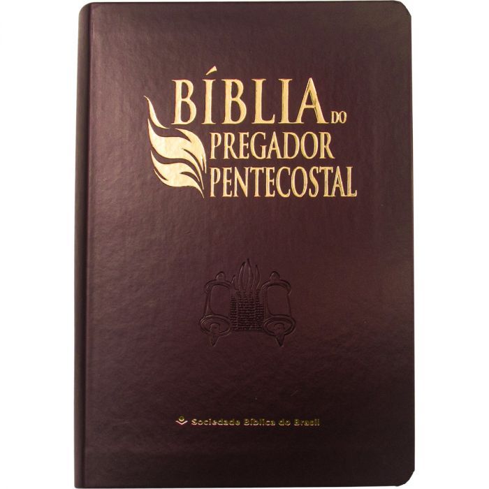 Bíblia do Pregador Pentecostal (Média) - Cor Vinho Nobre - Pr. Erivaldo de Jesus