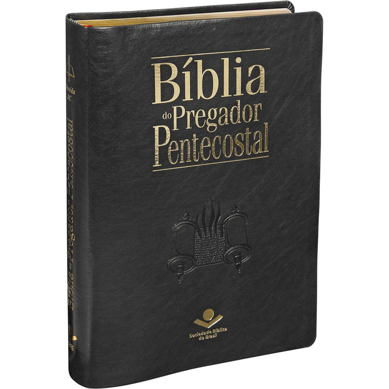 Bíblia do Pregador Pentecostal (ARC) – (Preta) + Livro - Pr. Erivaldo de Jesus - Erivaldo de Jesus - Loja Oficial
